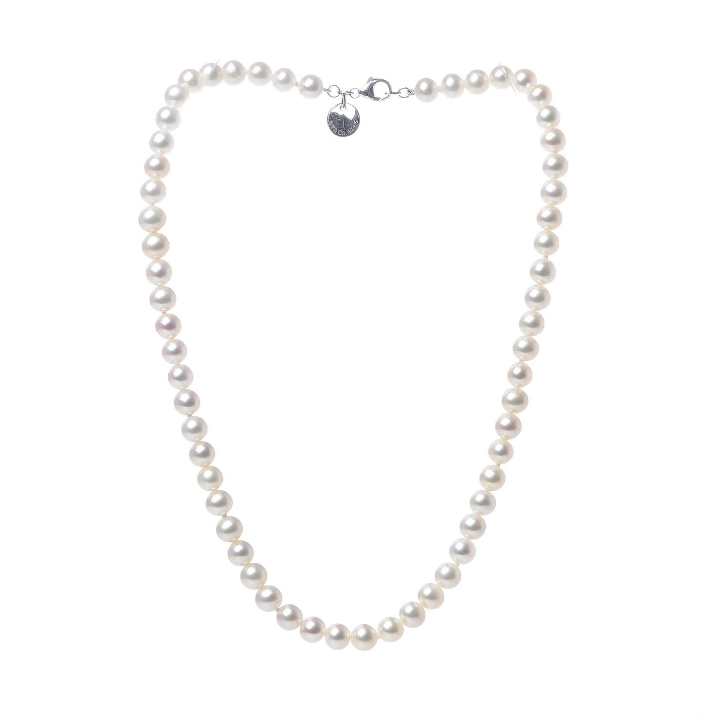 Sterling Silver Freshwater Pearl 6-7mm Ziegfeld Necklace