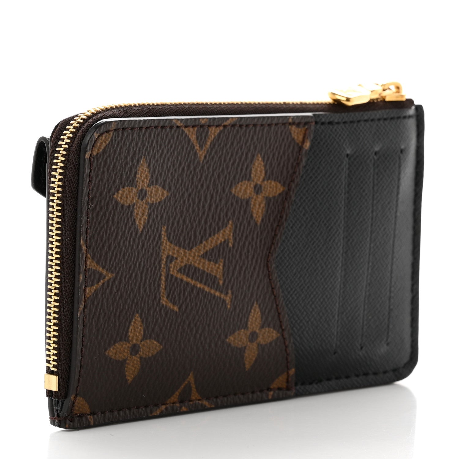 Louis Vuitton Monogram Recto Verso Card Holder Black 3 of 6