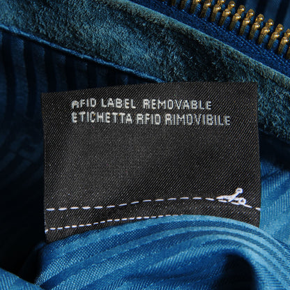 Fendi Vitello Elite Medium 2Jours Tote Turquoise 10 of 12