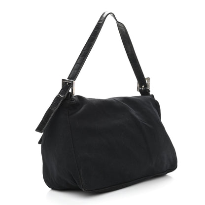 Fendi Neoprene Mama Baguette Black 2 of 9