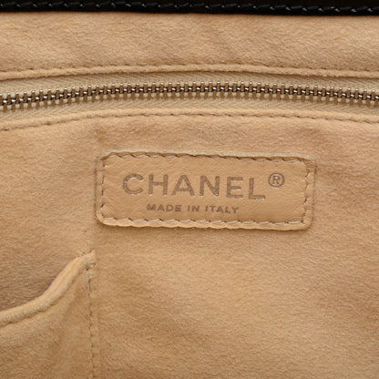 Chanel Patent Perforated CC N°5 Tote Black 7 of 8