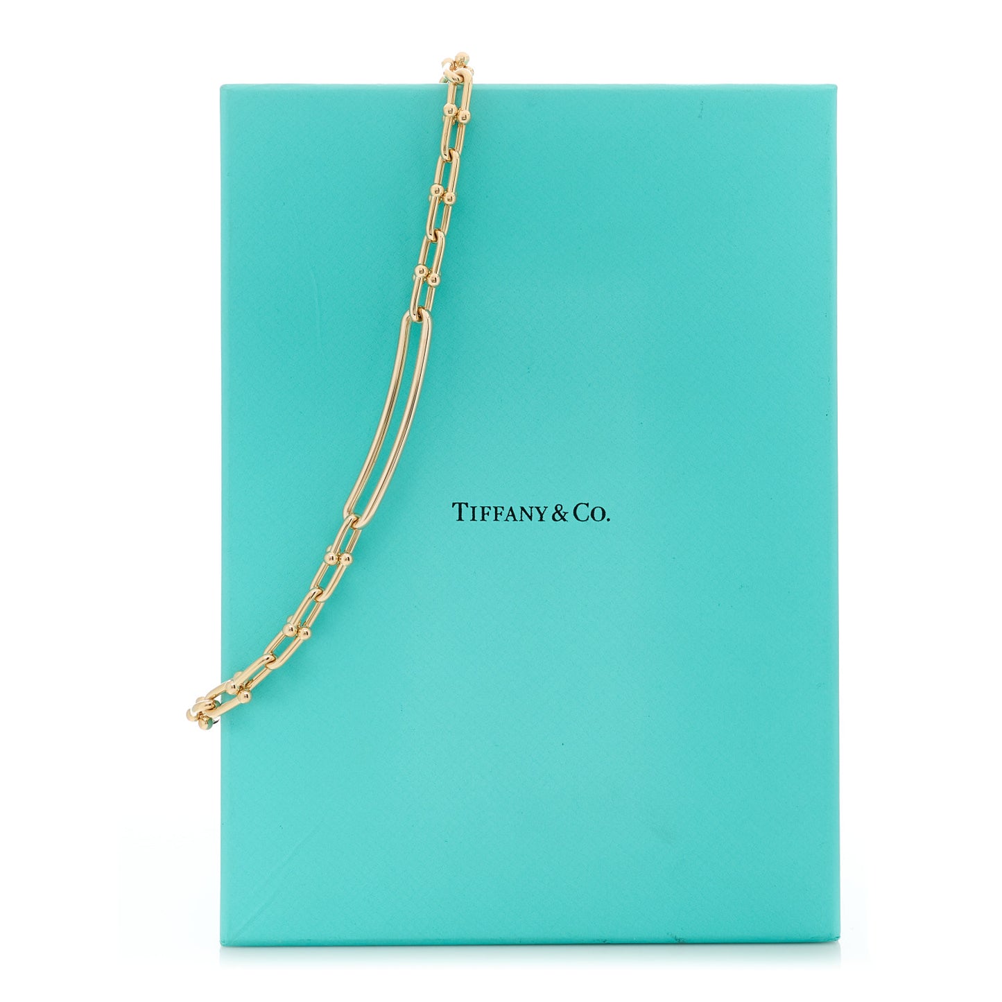 18K Rose Gold HardWear Elongated Link Necklace