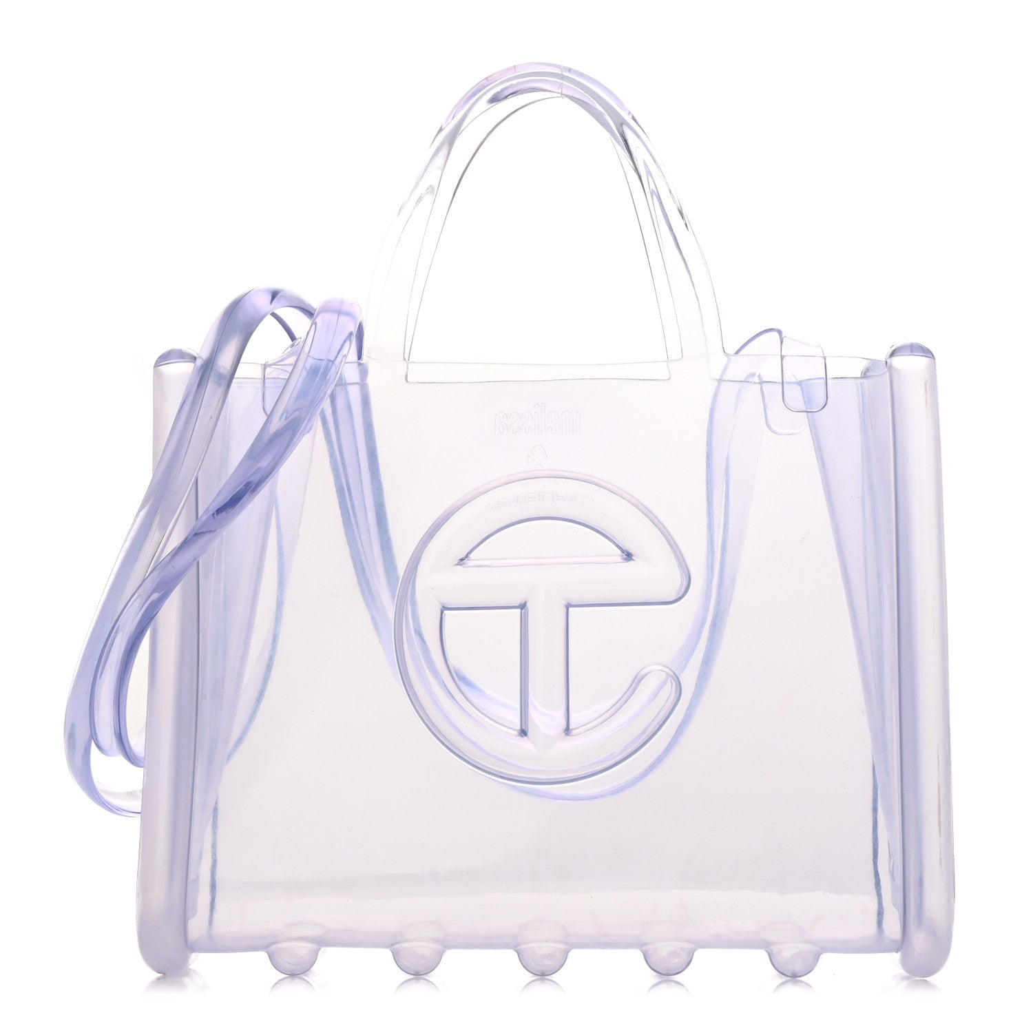 Telfar x MELISSA Jelly Medium Shopping Bag Clear 2 of 12
