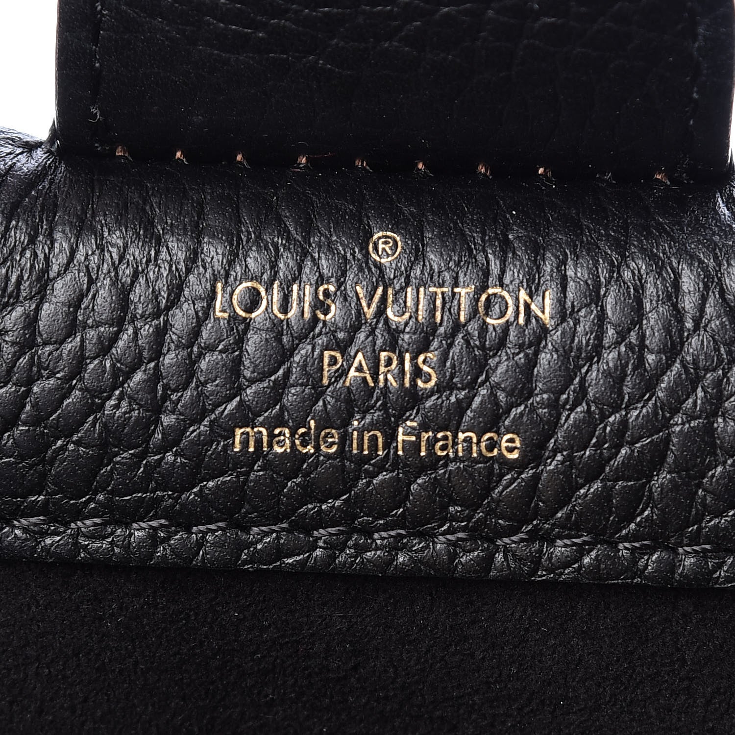 Louis Vuitton Damier Ebene Cuir Taurillon Brittany Black 6 of 10
