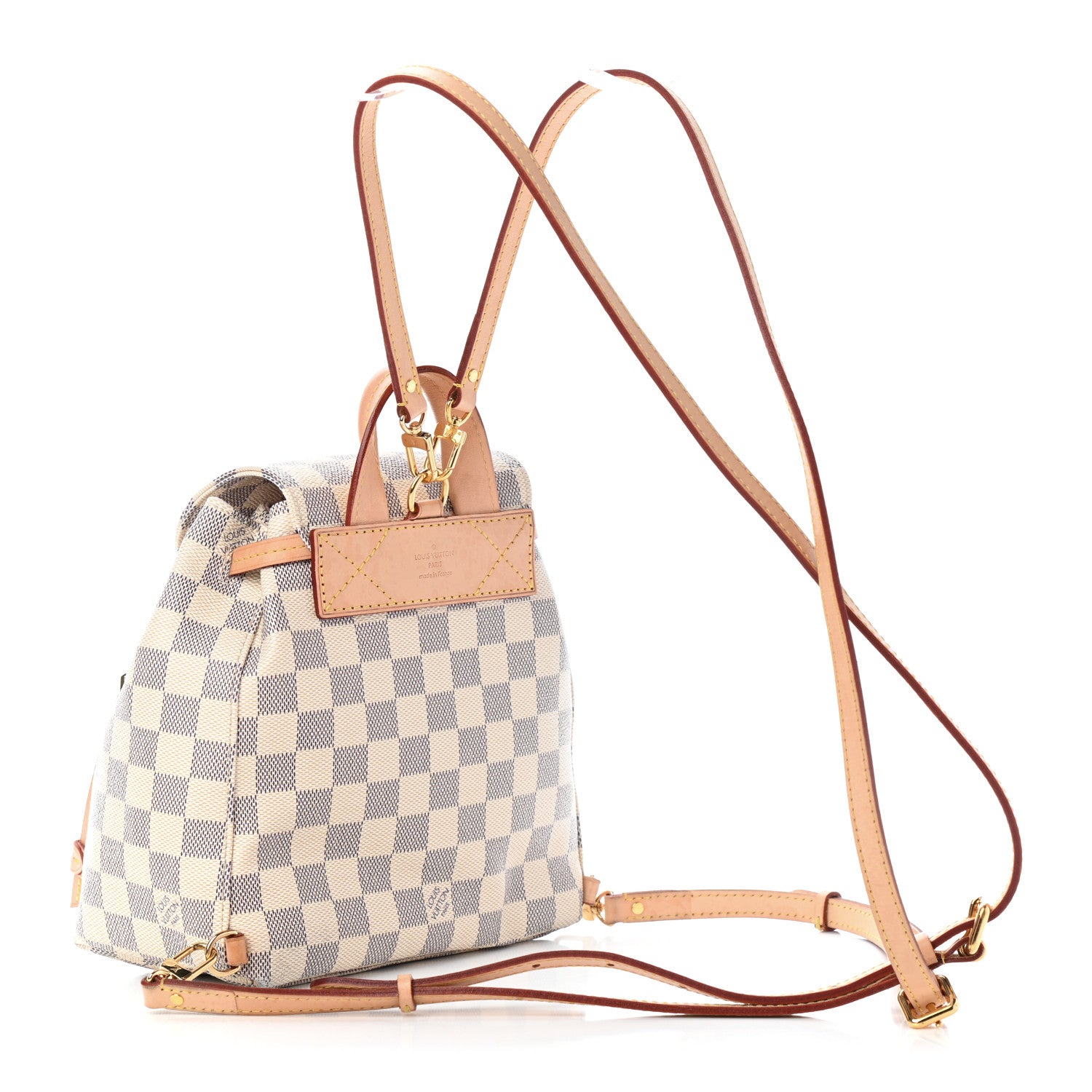 Louis Vuitton Damier Azur Sperone BB Backpack 3 of 8
