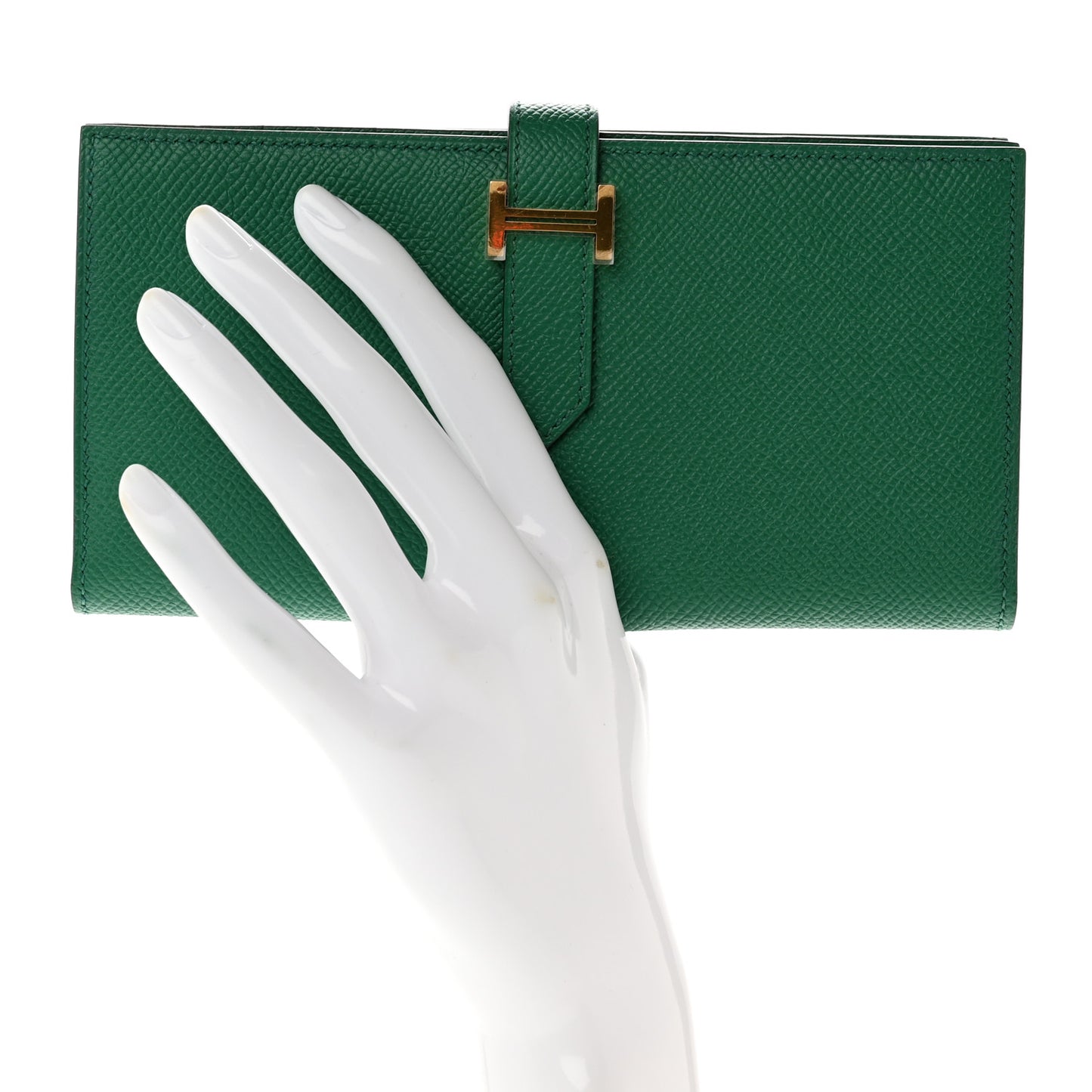 Epsom Bearn Gusset Wallet Vert Bengale