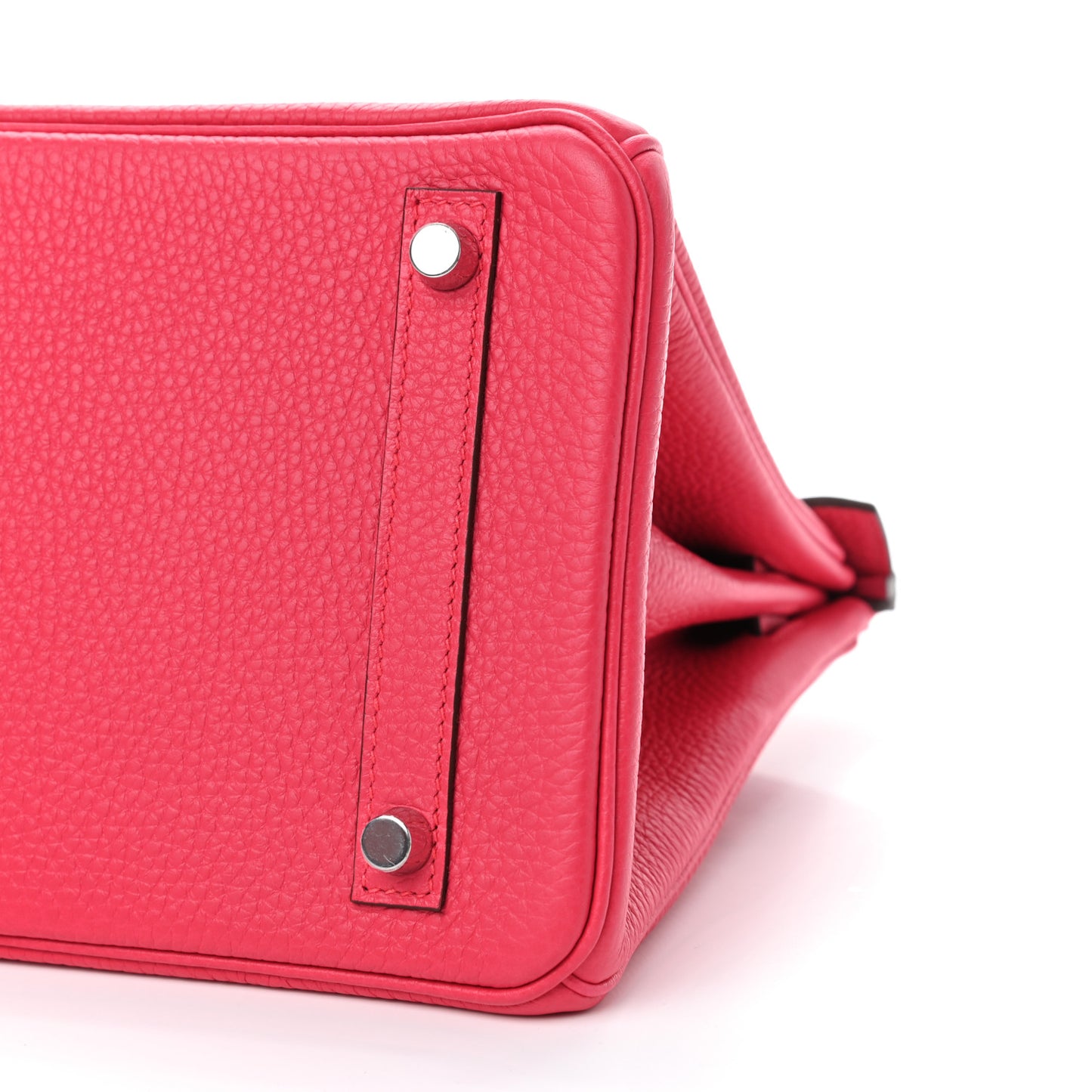 Taurillon Clemence Birkin 30 Rose Extreme