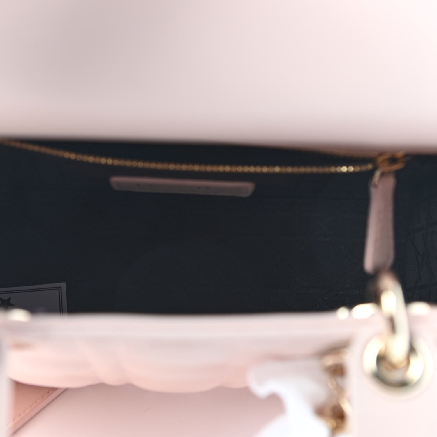 Christian Dior Lambskin Cannage Small My ABCDior Lady Dior Blush Pink 5 of 9