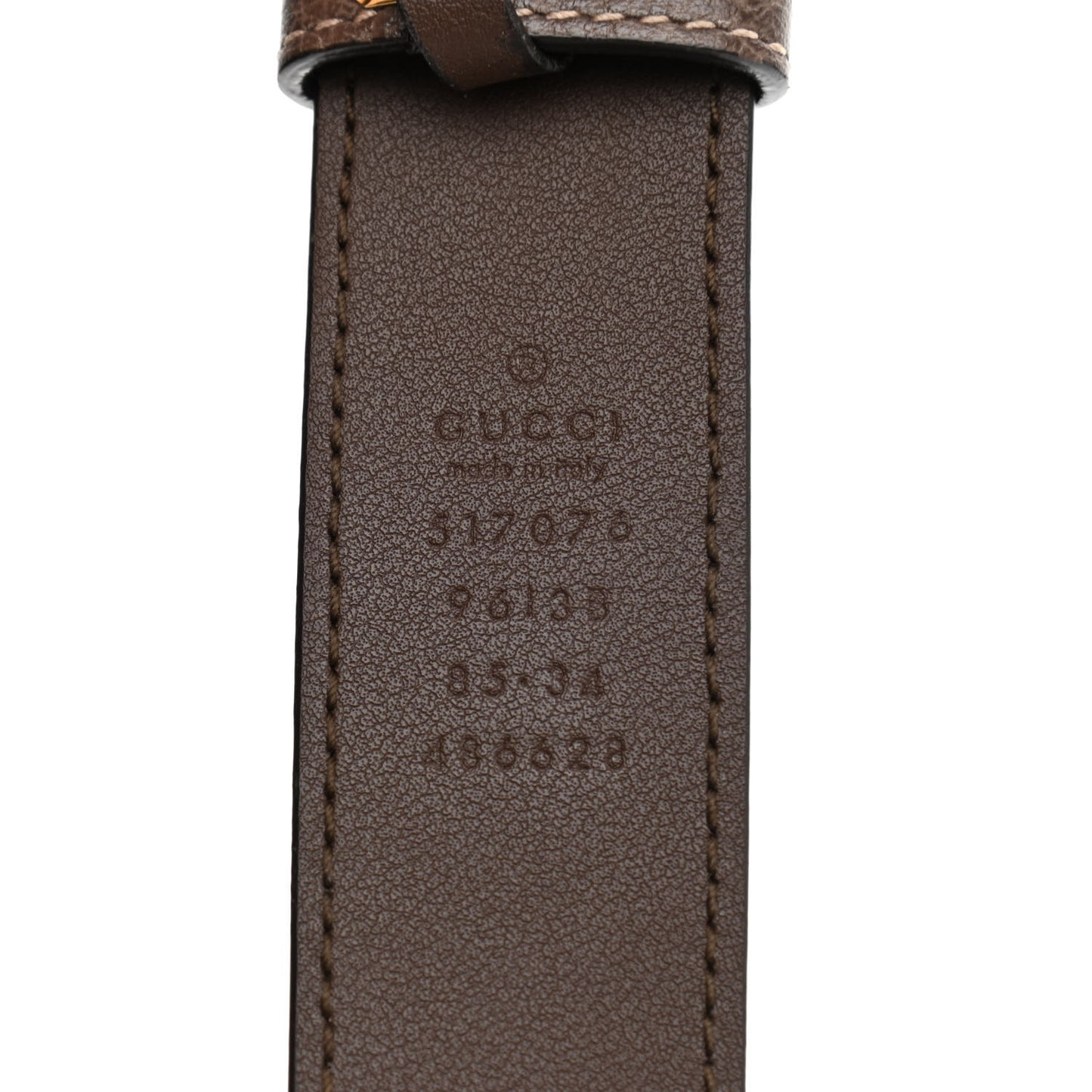 GG Supreme Monogram Web Small Ophidia Belt Bag 85 34 Dark Brown