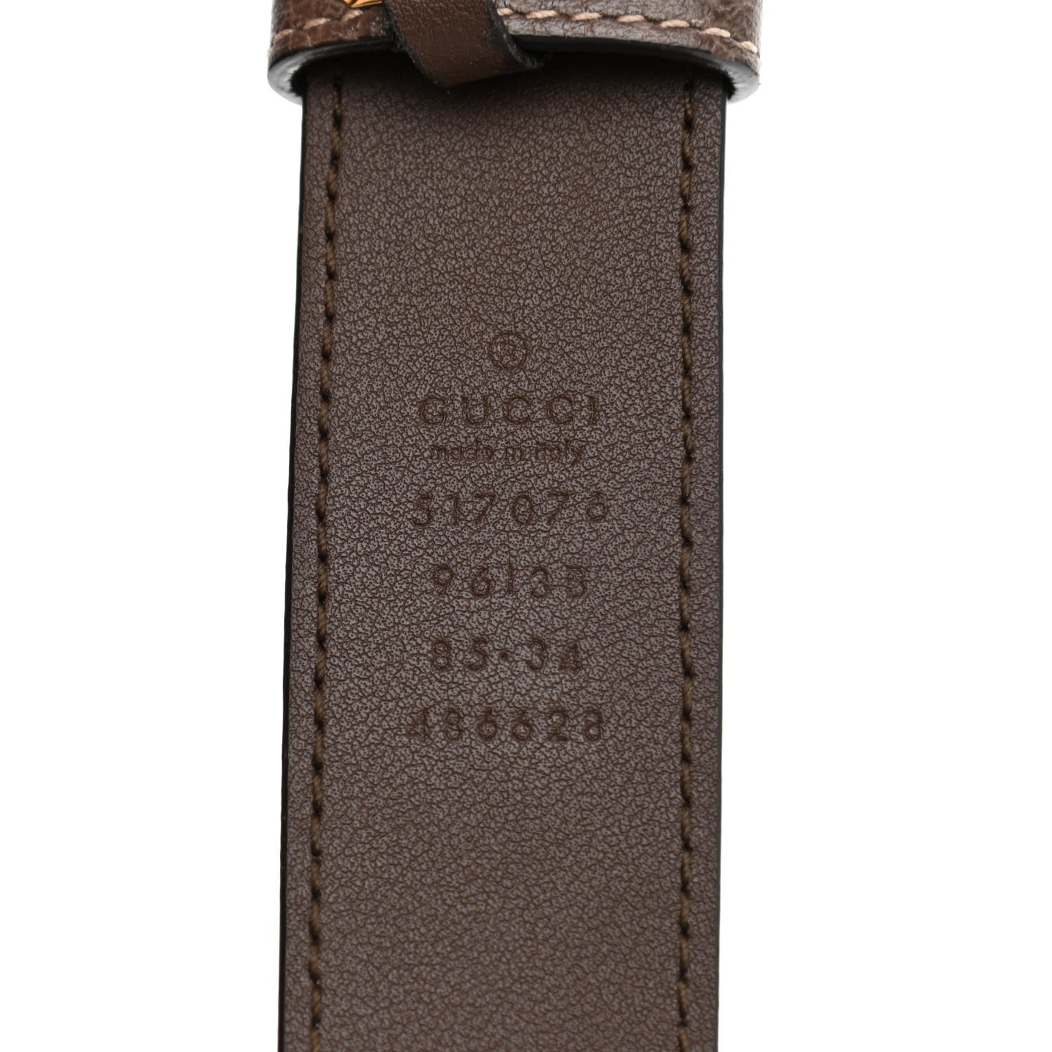 Gucci GG Supreme Monogram Web Small Ophidia Belt Bag 85 34 Dark Brown 7 of 13