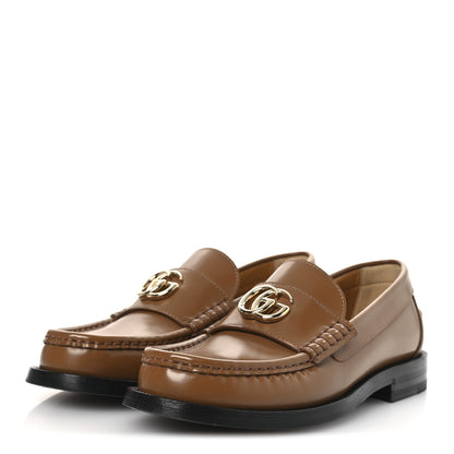 Gucci Millennial Ribot GG Marmont Loafers 36 36 Luminous Wood 4 of 11
