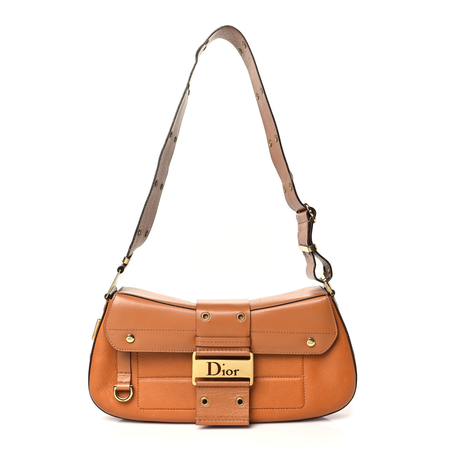 Christian Dior Calfskin Street Chic Bag Brown 1 of 12