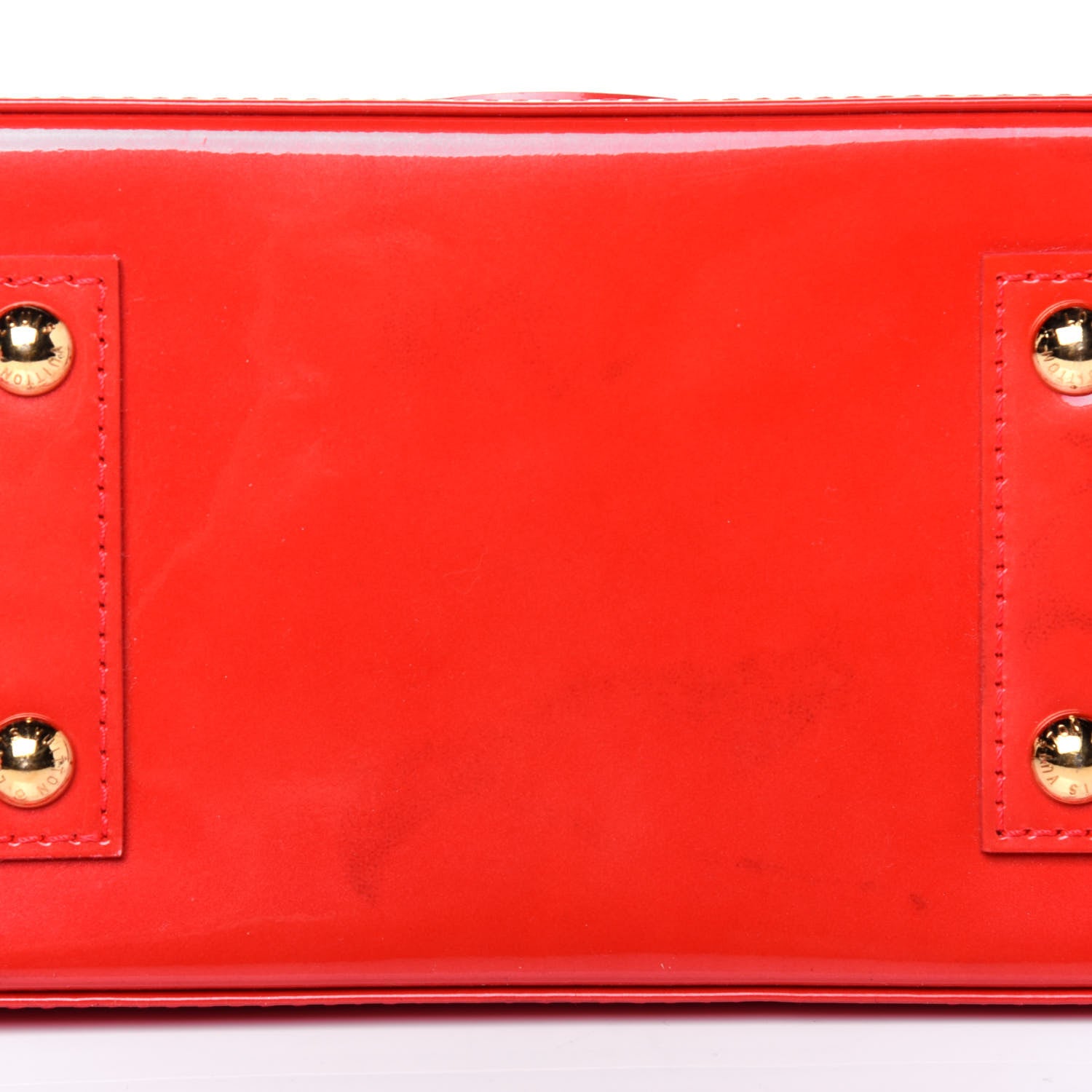 Louis Vuitton Vernis Alma BB Rouge Grenadine 14 of 21