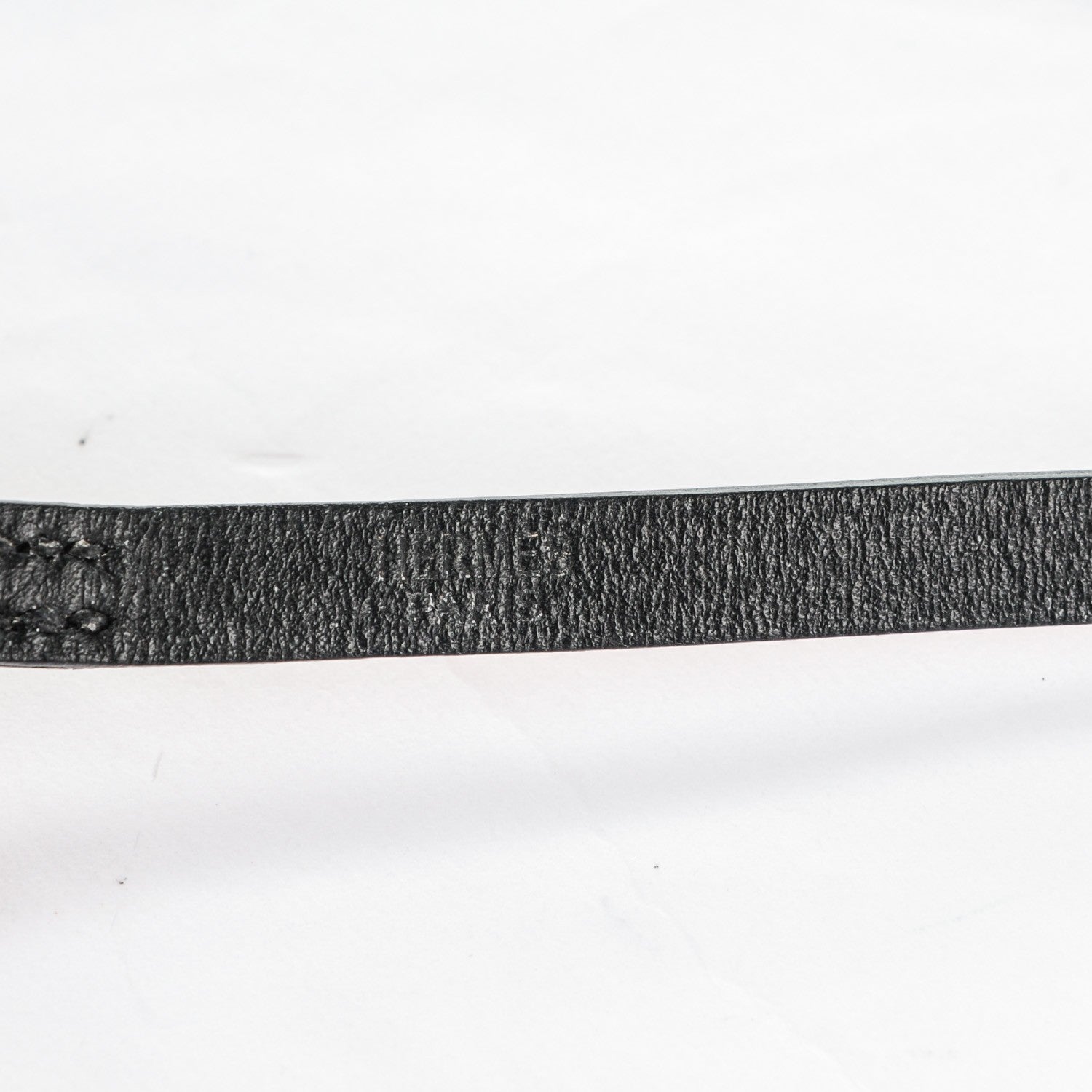 Hermes Chamonix Hapi 3 MM Triple Tour Wrap Bracelet M Black 7 of 8