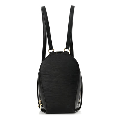 Louis Vuitton Epi Mabillon Backpack Black 1 of 15
