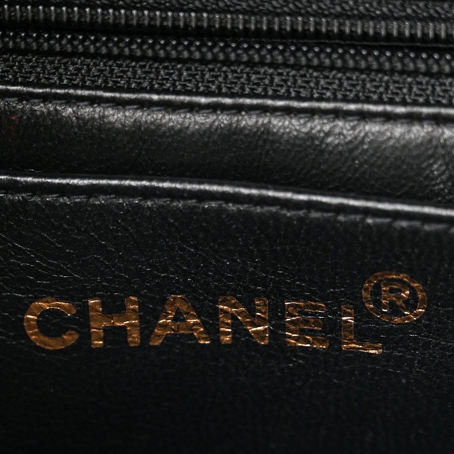 Patent Quilted Shoulder Flap Bag Black