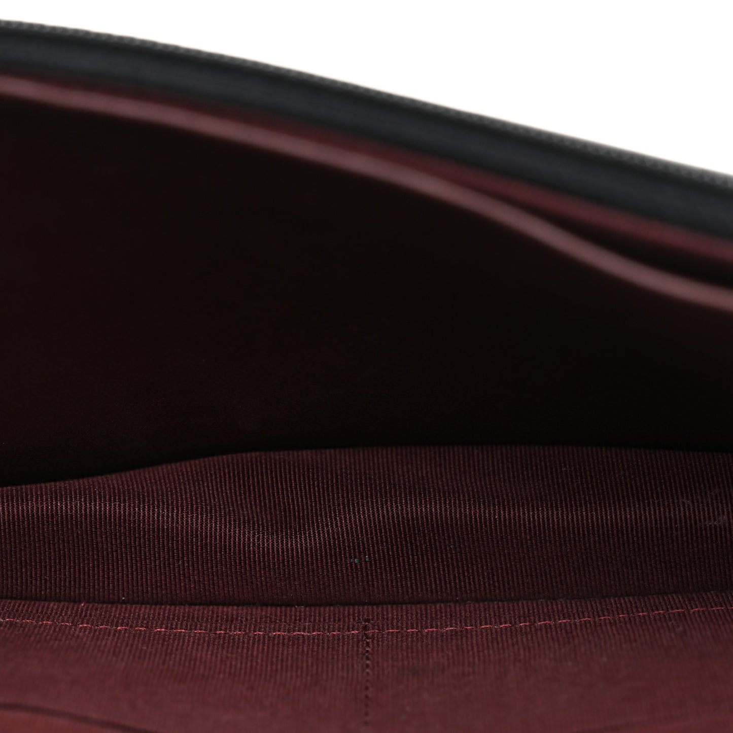 Lambskin Quilted Wallet On Chain WOC Black