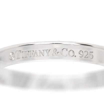 Tiffany Sterling Silver I Love You Band Ring 53 6.25 4 of 4
