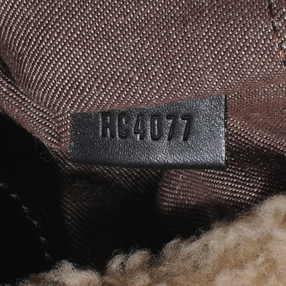 Louis Vuitton Patent Monogram Shearling Sac Thunder 7 of 8