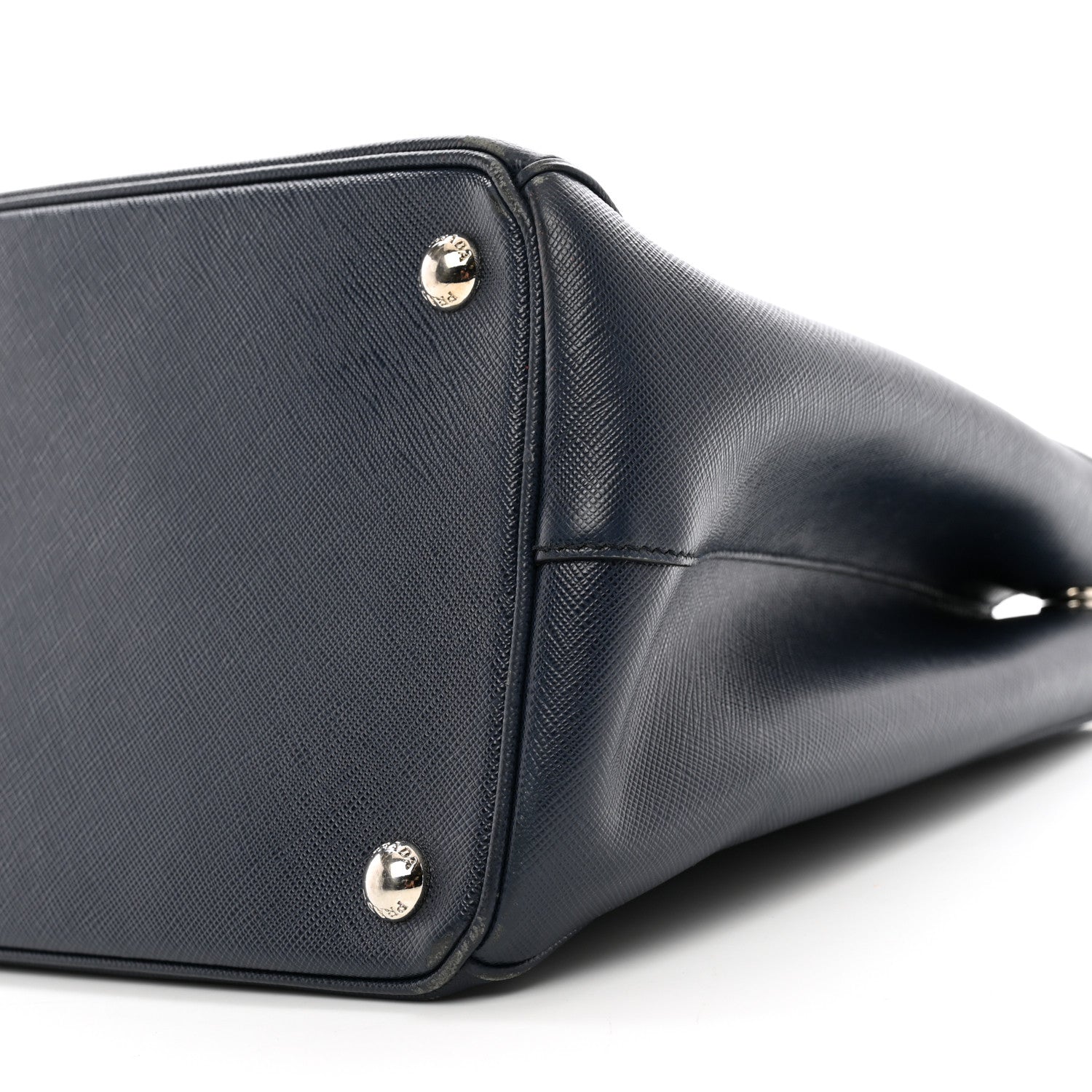 Prada Saffiano Medium Galleria Double Zip Tote Baltico 9 of 11