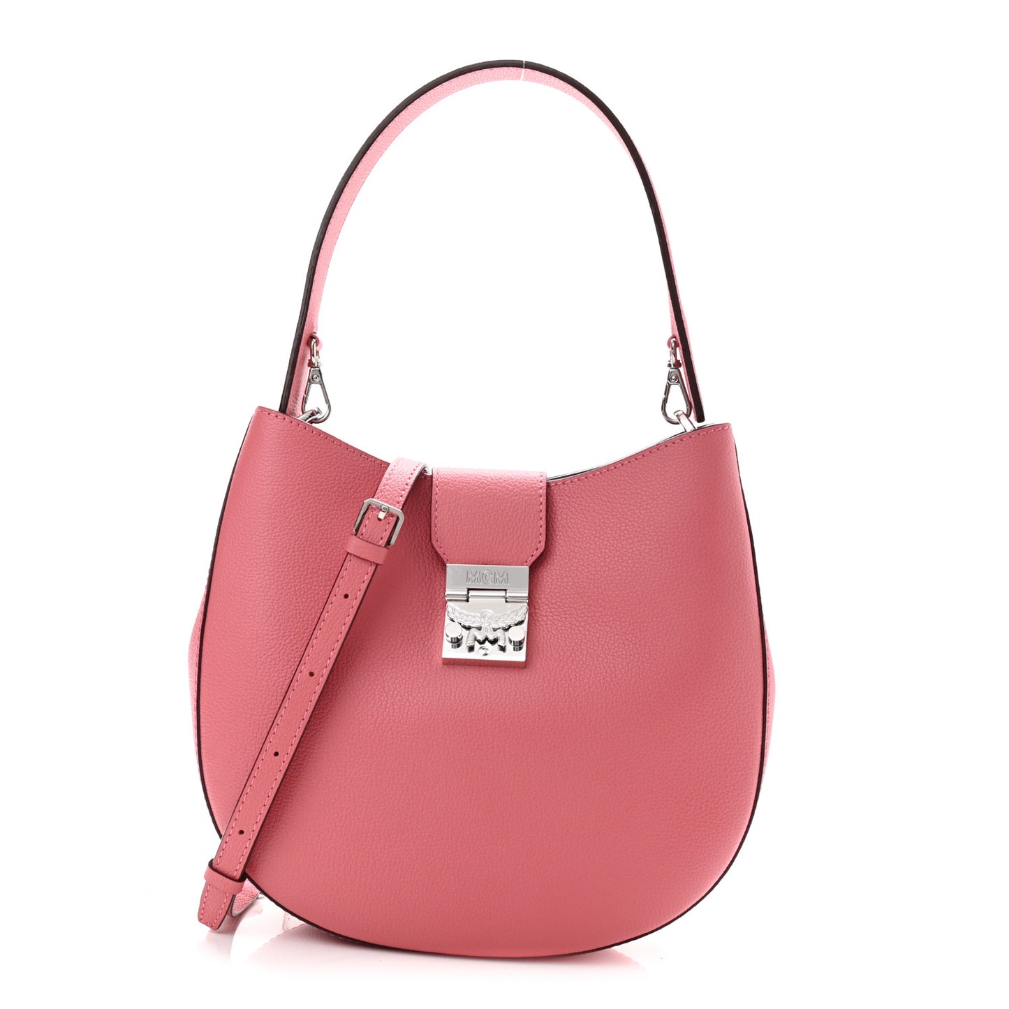 Grained Calfskin Patricia Park Avenue Hobo Pink