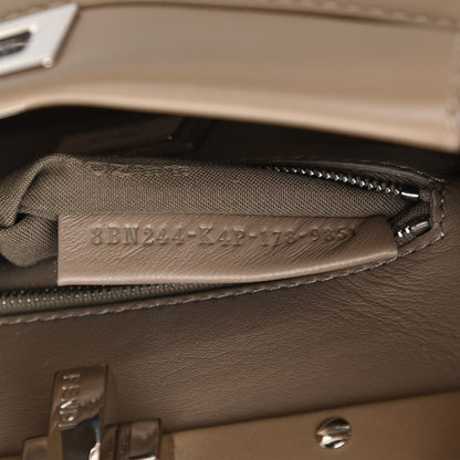 Fendi Nappa Mini Peekaboo Iconic Satchel Tortora 8 of 13