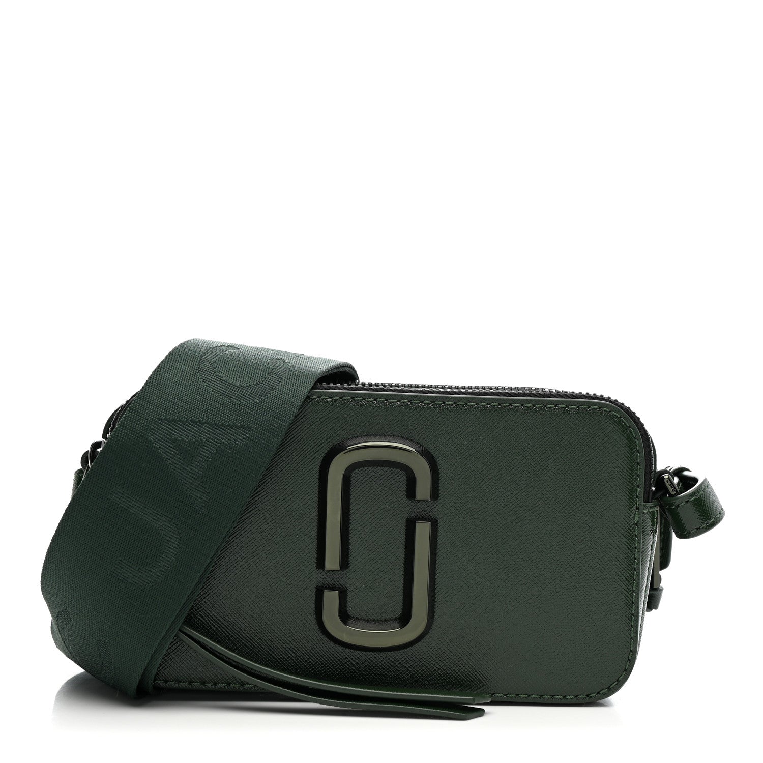 Marc Jacobs Saffiano Small Snapshot Camera Bag Olive Green 1 of 11