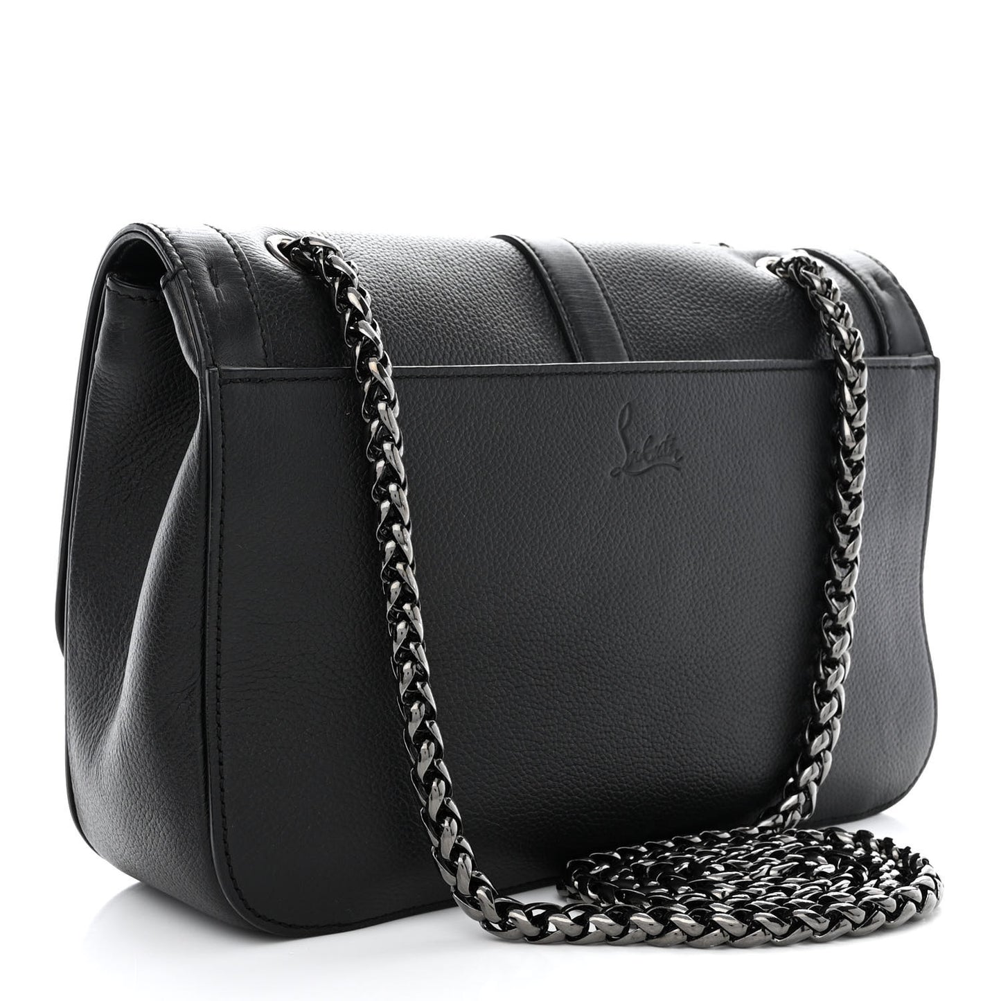 Calfskin Small Sweet Charity NV Shoulder Bag Black