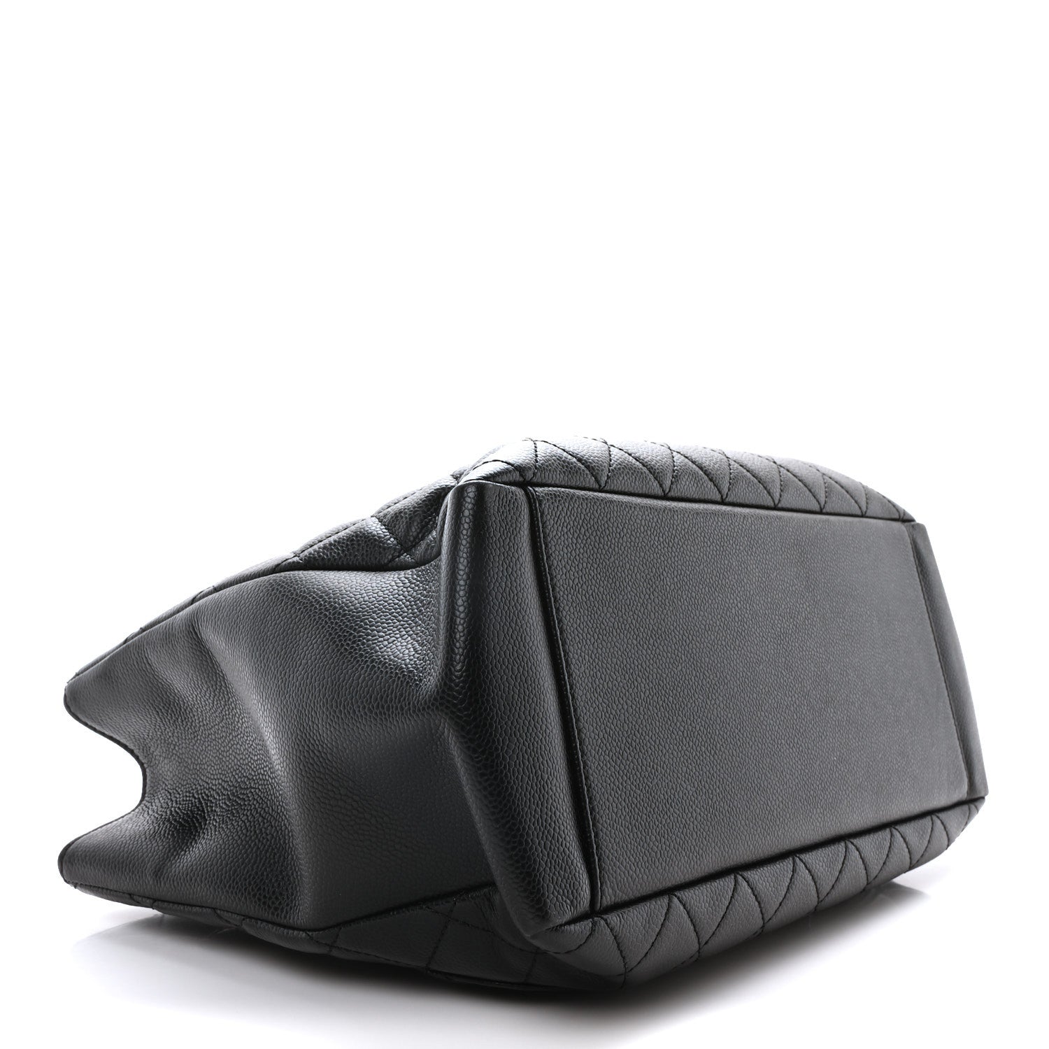 Chanel Caviar Quilted Grand Shopping Tote GST Black 4 of 10