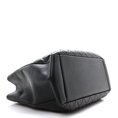 Chanel Caviar Quilted Grand Shopping Tote GST Black 4 of 10