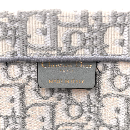 Christian Dior Oblique Medium Book Tote Grey 6 of 14