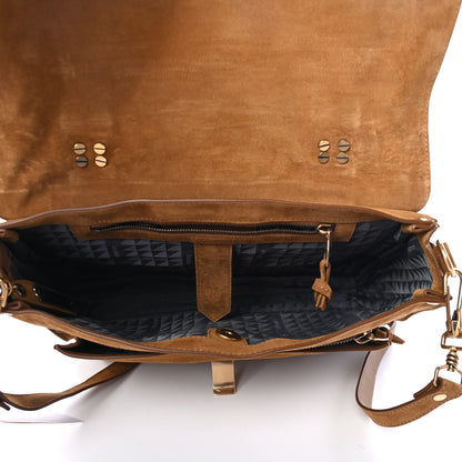 Proenza Schouler Suede Medium PS1 Satchel Tobacco 4 of 4
