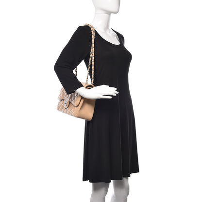 Chanel Aged Calfskin Quilted 2.55 Reissue Mini Flap Black 2 of 14