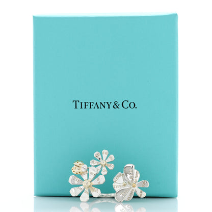 Tiffany Sterling Silver 18K Yellow Gold Return to Tiffany Love Bugs Ring 54 6.75 5 of 5