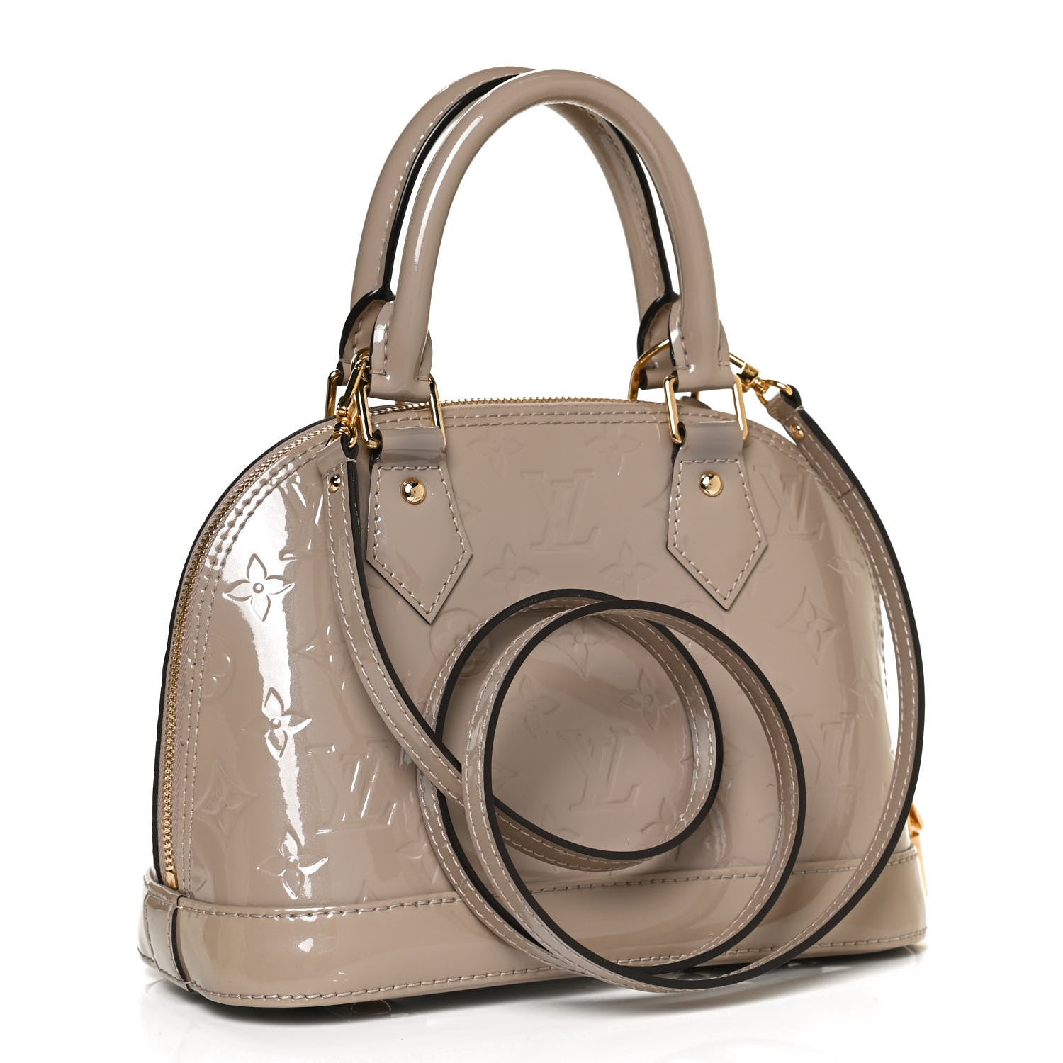 Louis Vuitton Vernis Alma BB Galet 2 of 11