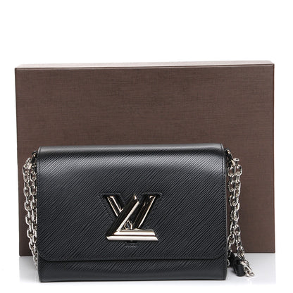 Louis Vuitton Epi Twist Shoulder Bag MM Black 9 of 9