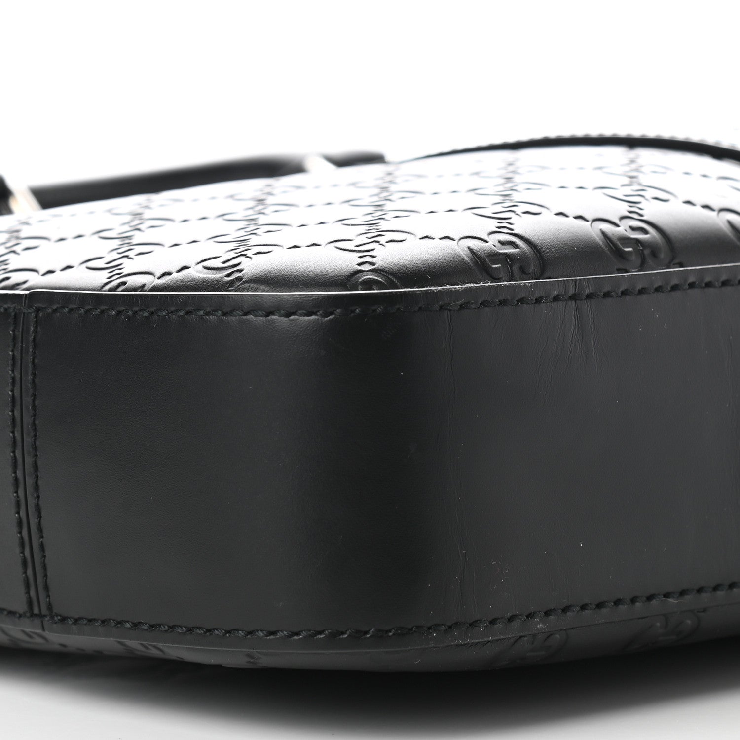 Gucci Guccissima Signature Briefcase Black 9 of 11