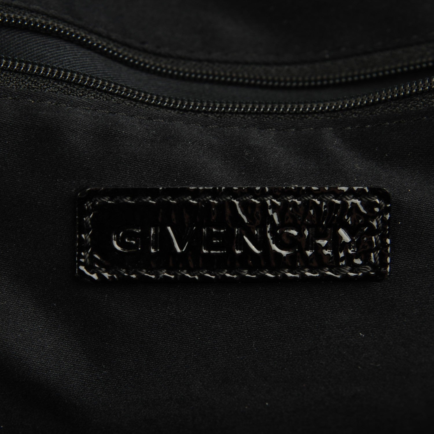 Givenchy Crinkled Patent Calfskin Small Nightingale Black 6 of 7
