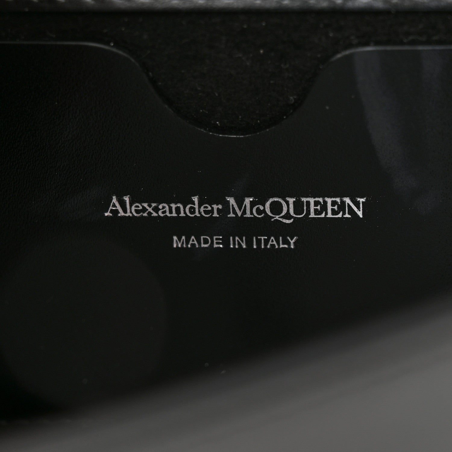 Alexander McQueen Calfskin Studded Knuckle Satchel Black Silver 5 of 10