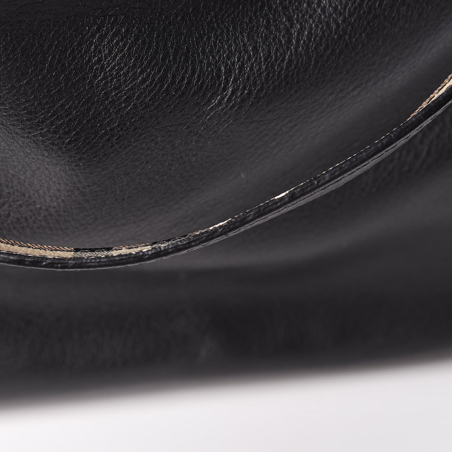 Calfskin Haymarket Check Small Canterbury Tote Black