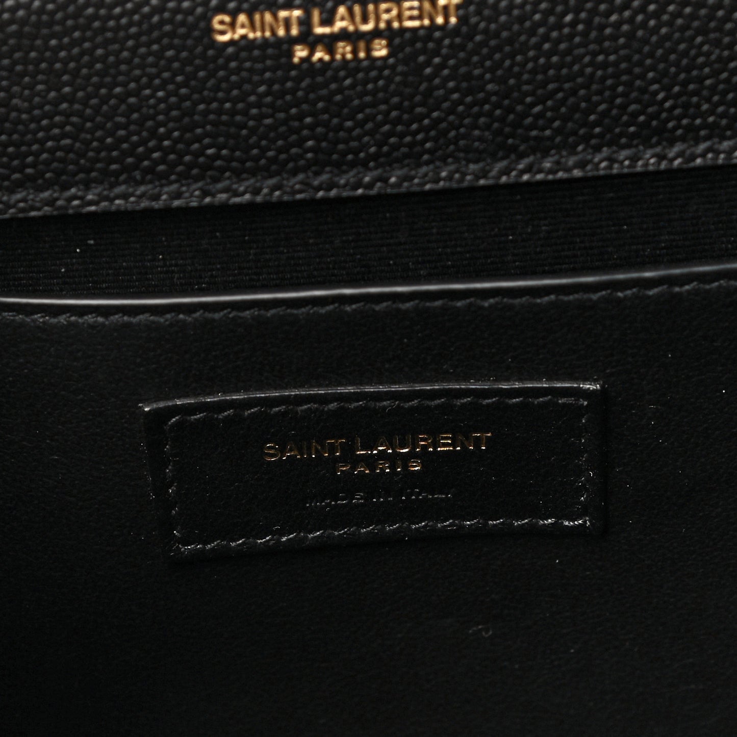 Grain De Poudre Small Monogram Kate Satchel Black