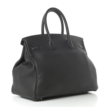 Hermes Togo Birkin 35 Black 3 of 12