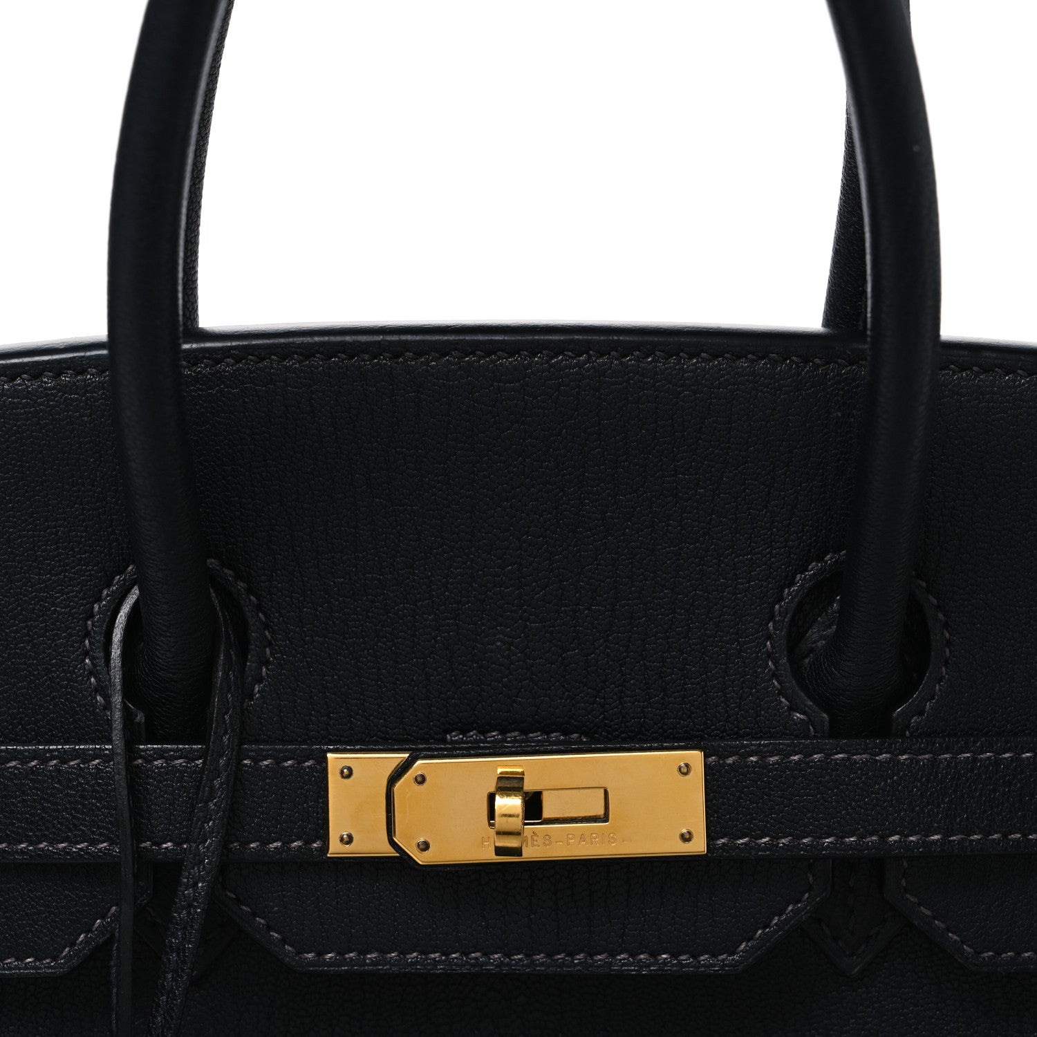 Hermes Chevre De Coromandel Birkin 35 Black 8 of 12