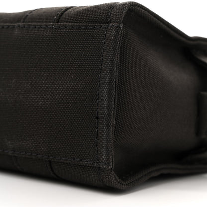 Marc Jacobs Cotton Canvas Small The Traveler Tote Bag Black 10 of 13