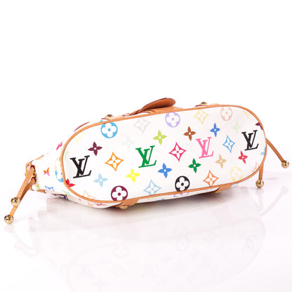 Louis Vuitton Monogram Multicolor Theda GM White 4 of 8