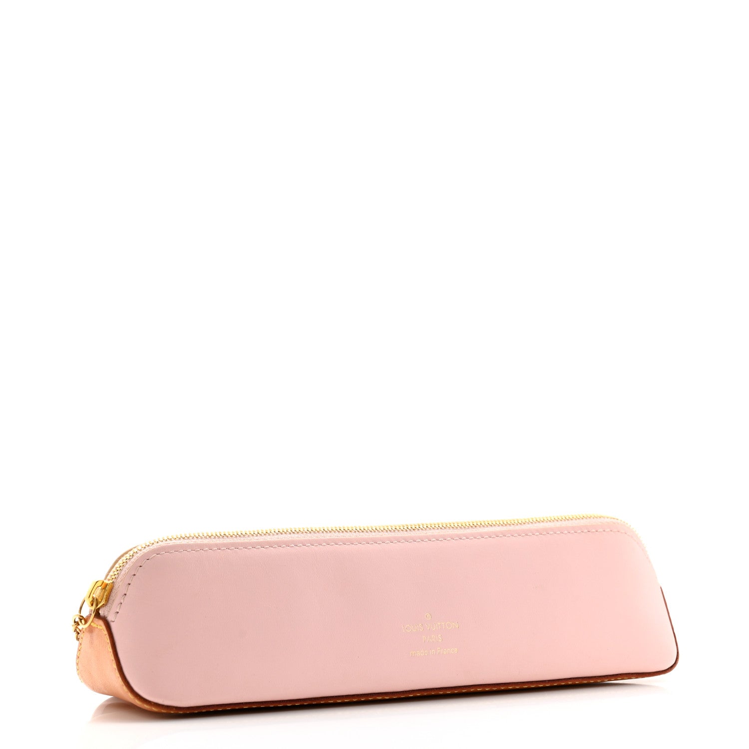 Louis Vuitton Damier Azur Elizabeth Pencil Pouch Rose Ballerine 3 of 10