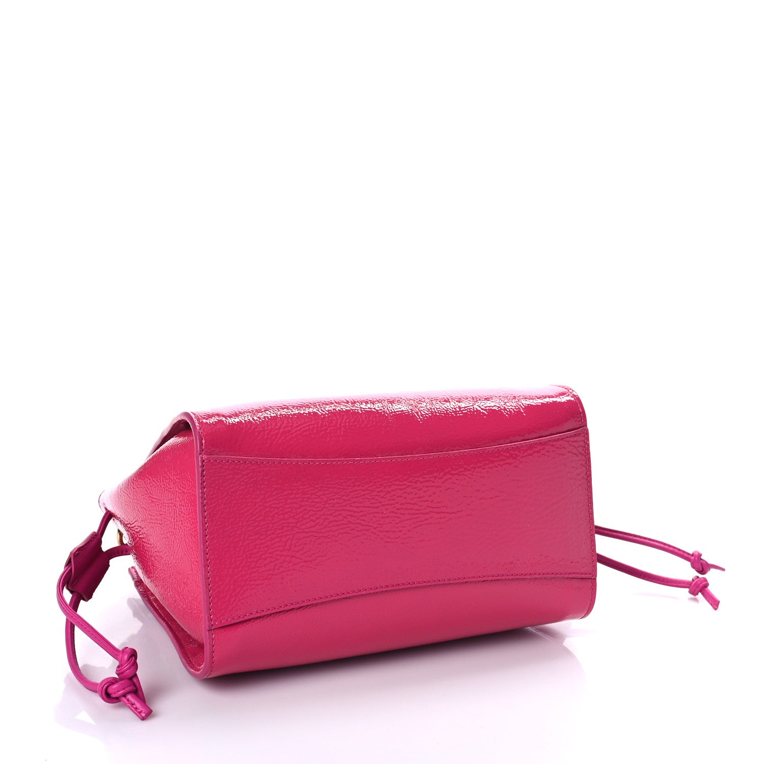 Mulberry Spongy Patent Calfskin Small Iris Tote Mulberry Pink 4 of 12