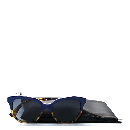 Fendi Acetate Cat Eye Sunglasses FF 0089/S Tortoise Blue 7 of 7