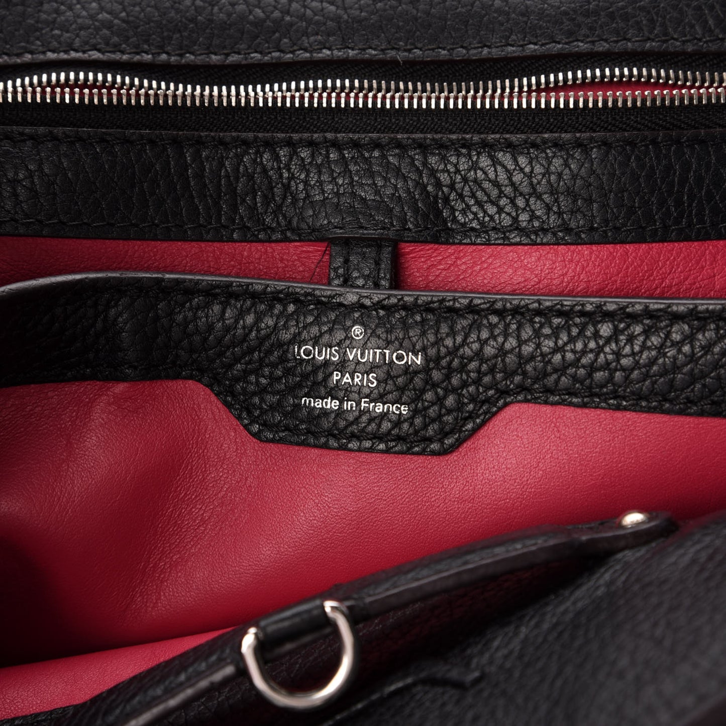 Taurillon Capucines PM Black