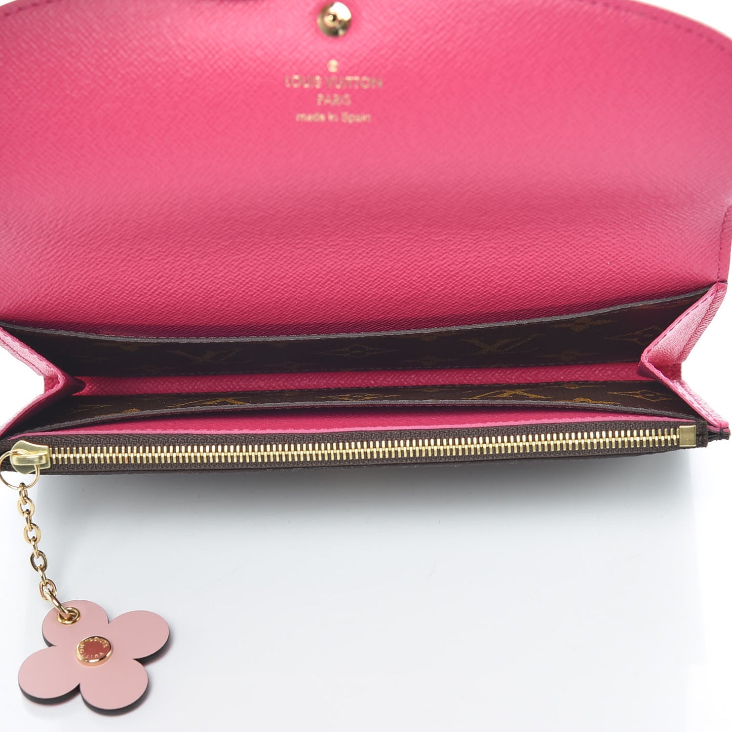 Monogram Bloom Flower Emilie Wallet